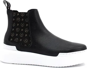 Pollini Chelsea Boots - Dames - Chelseaboots - Zwart - 39 EU - Leer - Schoenen