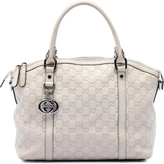 Gucci Pre-owned Gucci Medium Guccissima GG Charm Dome Satchel Ladies K96WLBRM8QKXLHLT