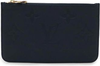 Louis Vuitton Pre-owned Clutches, female, Blue, Size: ONE SIZE Pre-owned Canvas Clutch