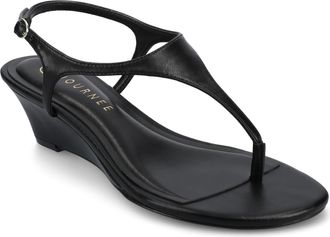 Journee Collection Women & apos;s Kathryn Wedge Sandals