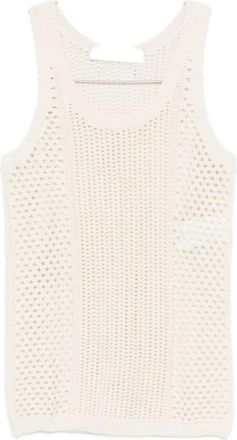 Golden Goose Sleeveless Tops - Dames - Tops zonder mouwen - Wit - S - Tops