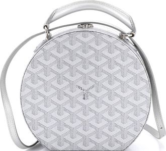 Goyard Alto Hatbox Bag Coated Canvas