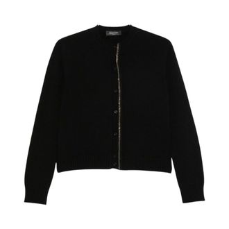 Fabiana Filippi Dames, Truien, Zwart, Maat: XL