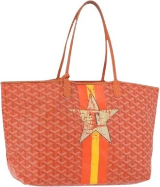 Goyard Pre-owned Tote Bags, female, Orange, Size: ONE SIZE Pre-owned Vintage Tote Bag