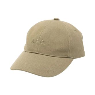 A.P.C. Caps, male, Beige, Size: 56 CM Charlie Cap