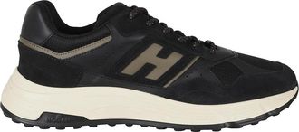 Hogan Hyperlight - Heren - Sneakers - Zwart - 43 EU - Katoen - Schoenen