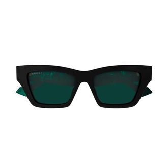 Gucci Zonnebril - Dames - Accessoires - Zwart - Maat: 53 MM