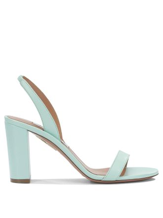Aquazzura So Nude Block 85mm Heeled Sandals