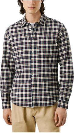 Pepe Jeans London Multicolor Tartan Geruite Overhemd - Heren - Casual Overhemden - Veelkleurig - 2XL - Katoen - Overhemden