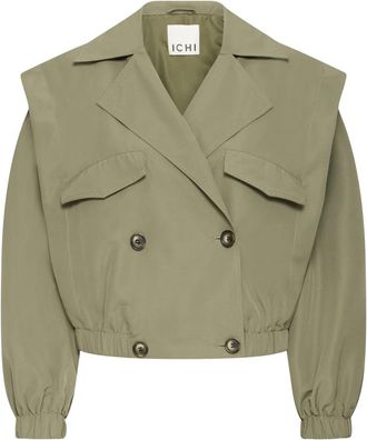 Ichi Ihgezavo JA - Dames - Bomber jackets - Groen - XL - Jassen