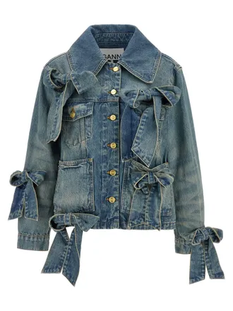 Ganni Ganni Organic Cotton Womens Jacket