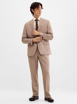 Le 31 Mens Stretch piqu&eacute; suit Berlin fit - Regular