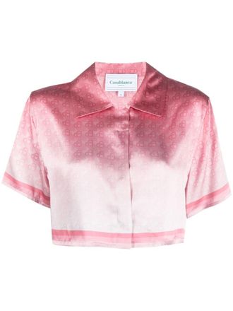 Casablanca Zijden blouse - Roze