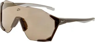 Nike Mens 61 mm Brown Sunglasses