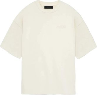 Amiri Logo Oversized T-Shirt - Heren - T-shirts - Wit - S - Katoen - Tops