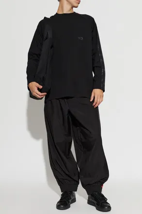 Yohji Yamamoto Cotton T-shirt, Mens, Black