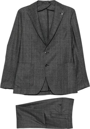 Tagliatore Check-pattern Single-breasted Suit