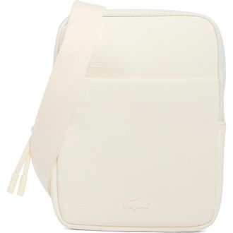 Lacoste Flat Crossover Bag in Farine at Nordstrom Rack