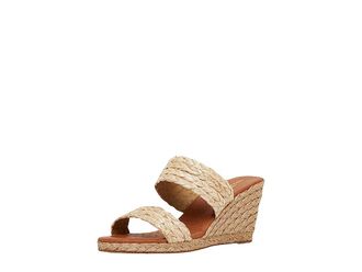 Andr&eacute; Assous Nolita Raffia Womens Shoes Khaki : 10 M, Textile