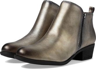 Lucky Brand Basel Womens Zip Boots Pewter : 6 B - Medium