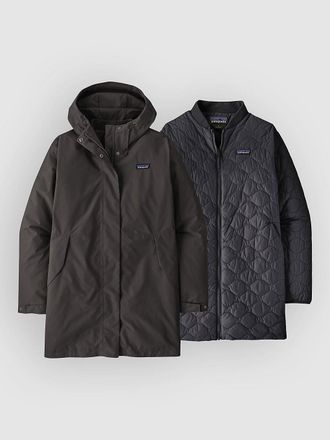 Patagonia Heyes Peak 3-In-1 Parka zwart