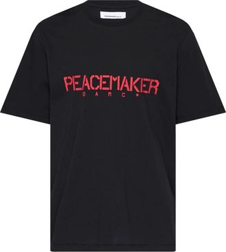 OAMC Regular Tee Stencil Print - Heren - T-shirts - Zwart - XL - Katoen - Tops