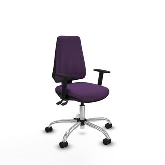 Piqueras y Crespo Elche As Bali Morado Brazos 1d Base Cromada Ruedas Nailon 65mm
