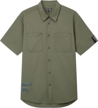 Izzue Camicia Utility a maniche corte - Verde
