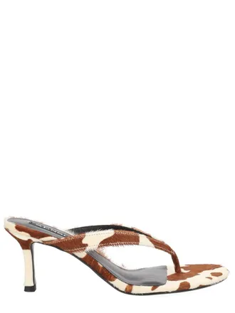 Senso Multicolor Farah Cowhide Patterned Sandals