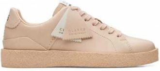Clarks Tormatch Sneakers - Dames - Sneakers - Beige - 41 EU - Leer - Schoenen
