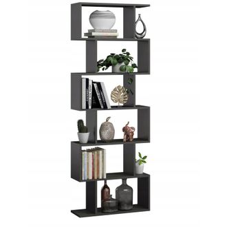 OEM Mensola Portaoggetti Bask Max Antracite Per Soggiorno, Ufficio, Camera Da Letto, Mk