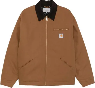 Carhartt Work in Progress Detroit Logo-patch Zip-up Jacket