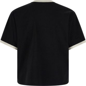 Versace Mens Black Cotton T-Shirt