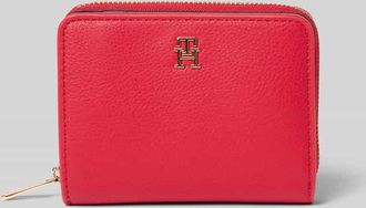 Tommy Hilfiger Portemonnaie in Lederoptik in Rot, Gr&ouml;&szlig;e 1