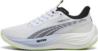 Puma Womens Velocity Nitro 3 Hyrox Running Sneakers Shoes - White, White/Cool Weather, 6 UK