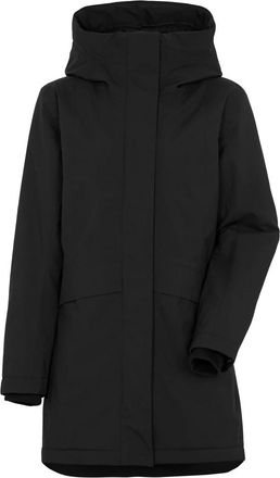 Didriksons 1913 Parkas - Dames - Parka Jassen - Zwart - S - Polyester - Jassen