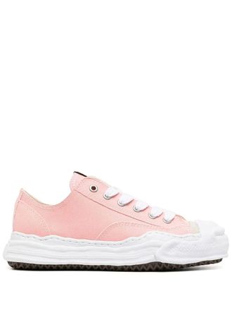 Miharayasuhiro Hank low-top sneakers - Roze
