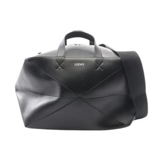 Loewe unisex, Pre-owned, Zwart, Maat: ONE Size Leer