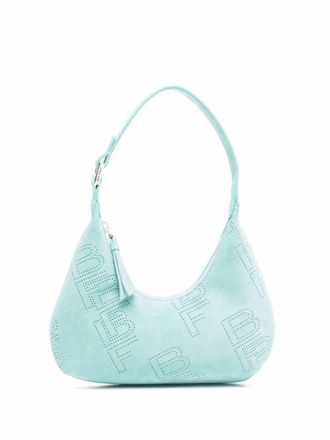 by FAR Borsa a spalla con logo traforato Ambra - Blu