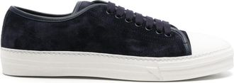 Scarosso Ambrogio suede sneakers - men - Calf Leather/Rubber/Calf Suede - 41 - Blue