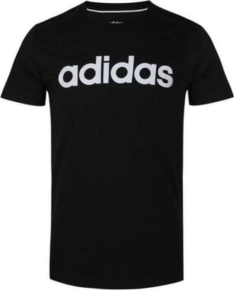 adidas Crew Logo T-Shirt Black White EI4713