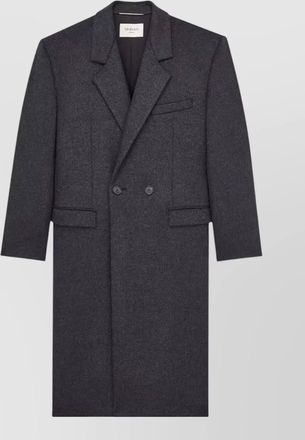 Saint Laurent wool double-breasted coat