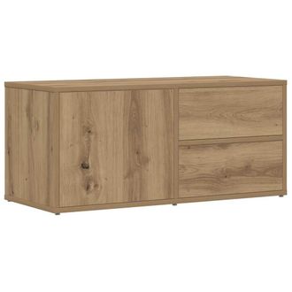 vidaXL Vidaxl - Mobile Porta Tv Rovere Artigianale 80x34x35,5 Cm Truciolato