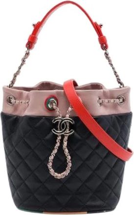 Chanel Pre-owned Chanel Bolso Acolchado de Piel de Cordero - Pre-owned - Mujer - Negro - ONE SIZE