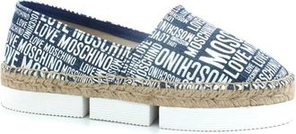 Love Moschino Espadrillas - Dames - Espadrilles - Blauw - 37 EU - Schoenen