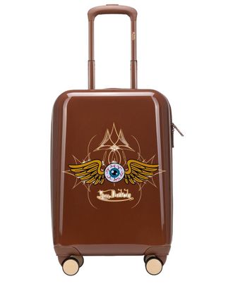 Von Dutch Eyeflight 20In Expandable Hardside Spinner Carry-On Suitcase