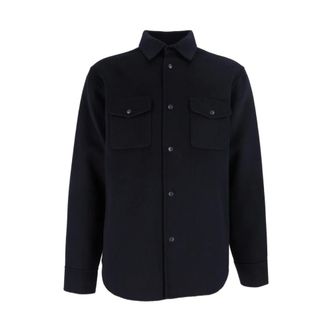 Aspesi Camicia in seta e nylon - - Shirts - Uomo - Blu - L