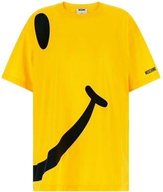 Moschino Yellow Smiley T-shirt