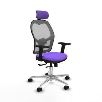 Piqueras y Crespo Silla De Oficina Piqueras Y Crespo Jorquera Negro Espuma Inyectada