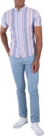 Polo Ralph Lauren Striped Short-Sleeve Shirt, Size Small